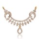 Beautifully Crafted Diamond Necklace & Matching Earrings in 18K Yellow Gold with Certified Diamonds - TM0496P